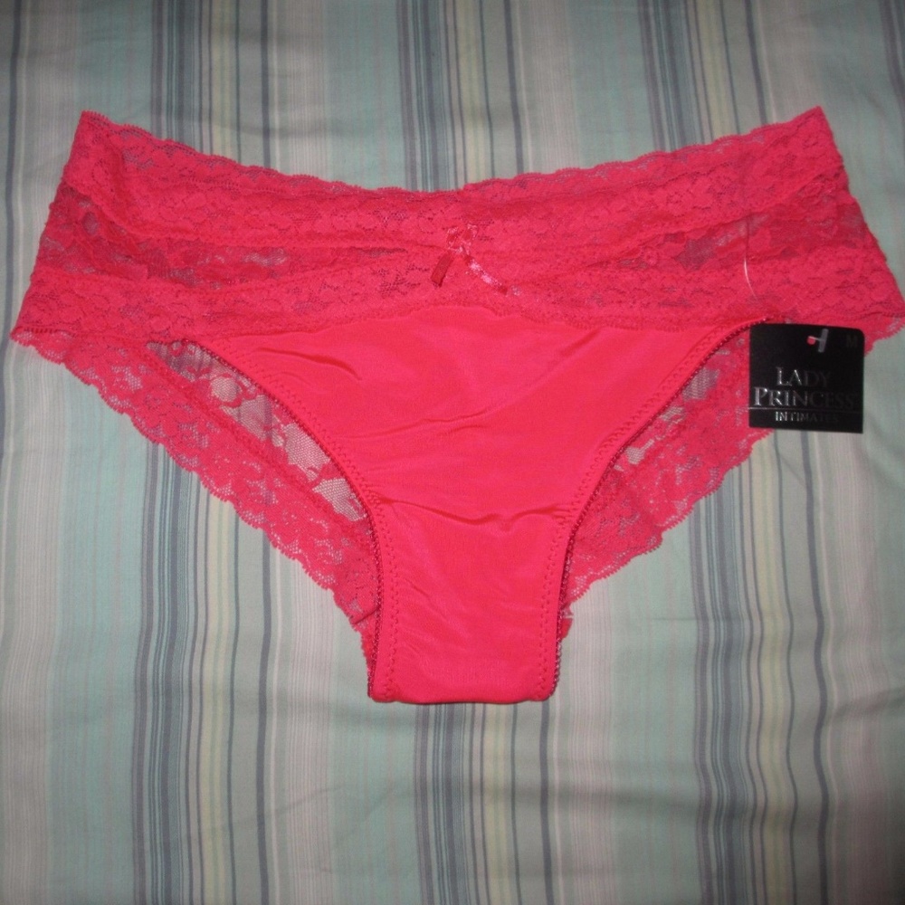 NEW LADY PRINCESS M HOT PINK INTIMATES PANTIES
